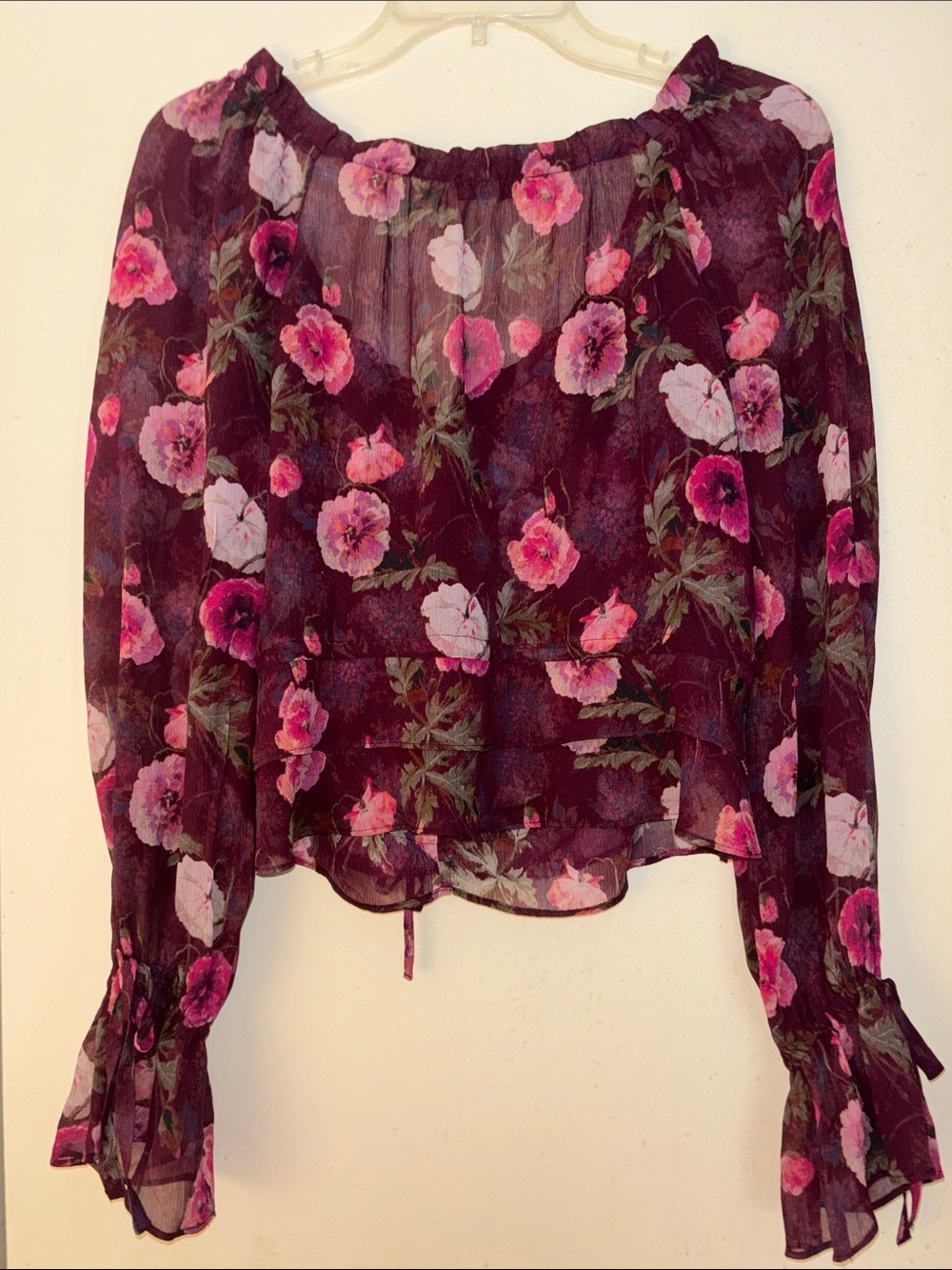 Paige Lanea Floral Ruffle Blouse - Picture 6 of 9